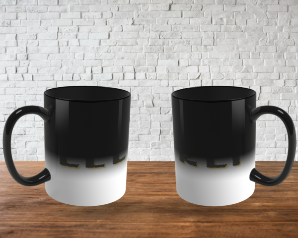 Caneca Mágica de Porcelana Ele Rei – Escrita – Riscado - Imagem 3