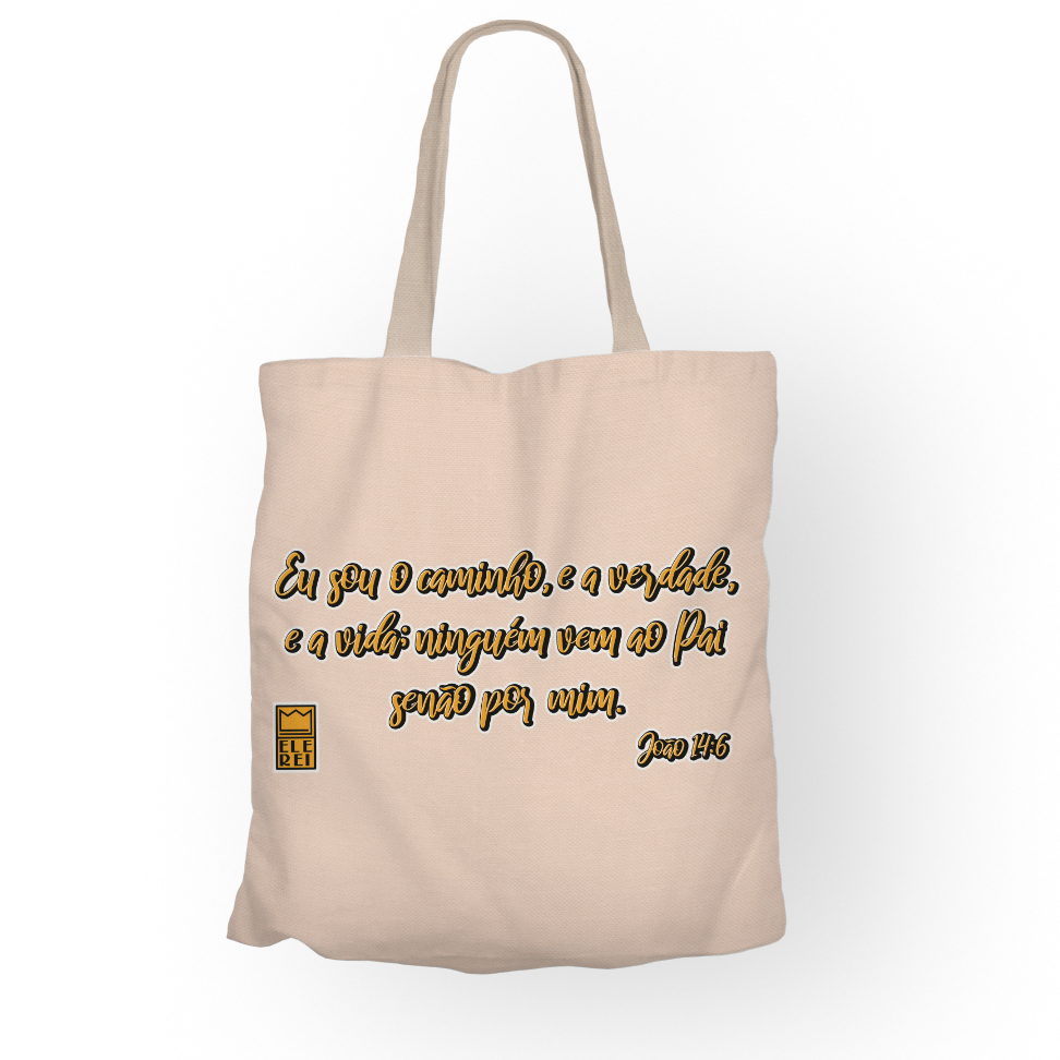 Ecobag Ele Rei – João 14:6 – Nº1