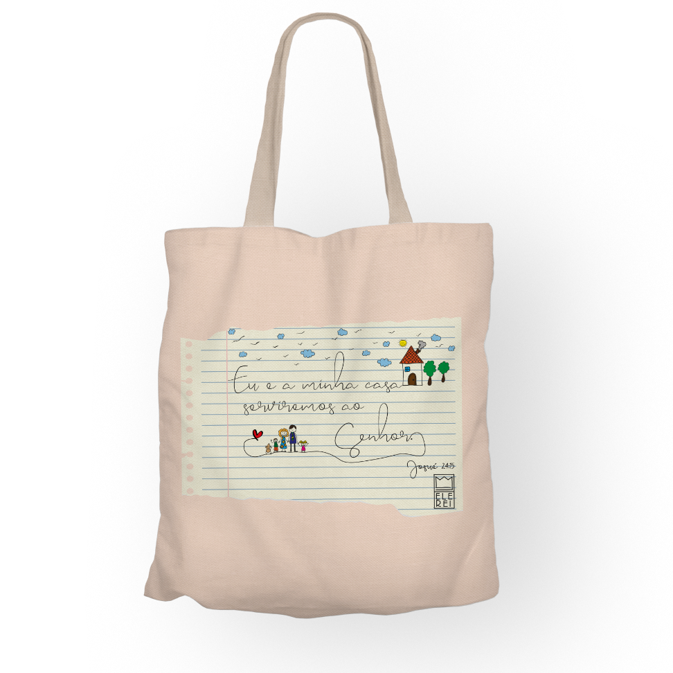 Ecobag Ele Rei – Josué 24:15
