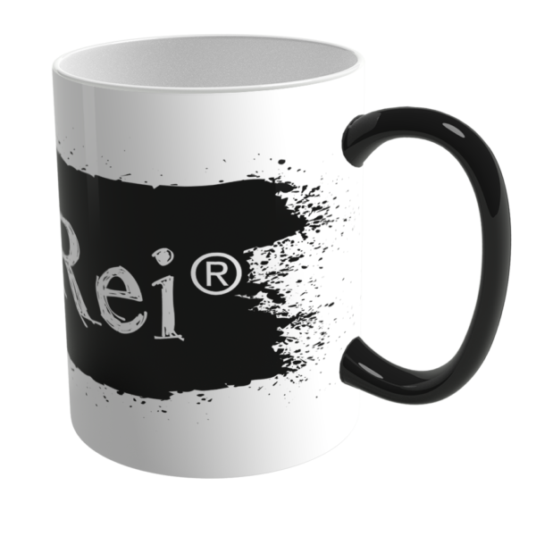 Caneca Mágica de Porcelana Ele Rei – Escrita – Mancha - Imagem 2