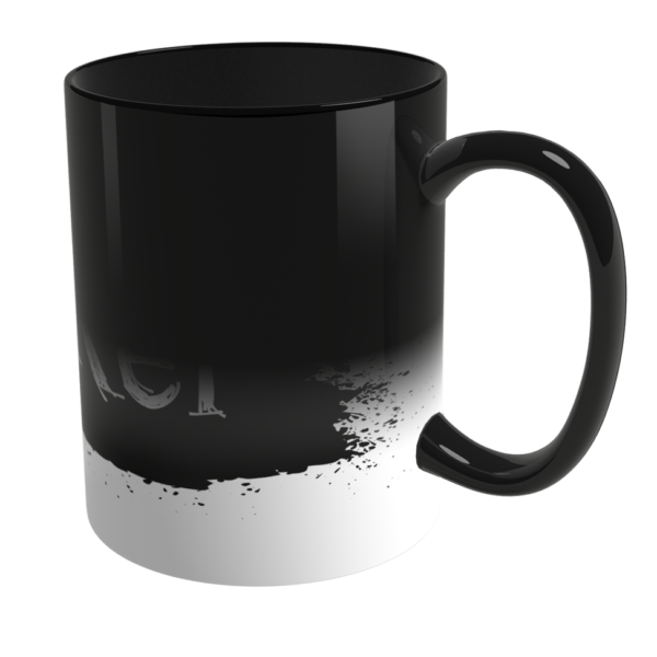 Caneca Mágica de Porcelana Ele Rei – Escrita – Mancha