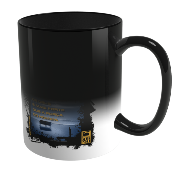 Caneca Mágica de Porcelana Ele Rei – 1ª Corintíos 1:25