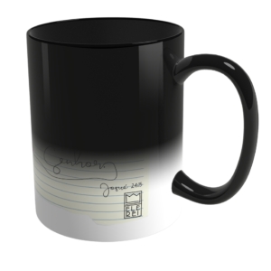 Caneca Mágica de Porcelana Ele Rei – Josué 24:15