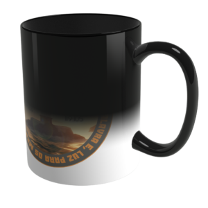 Caneca Mágica de Porcelana Ele Rei – Salmos 119:105