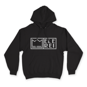 Blusa Moletom Canguru Ele Rei - Logo Escrita Horizontal Grande