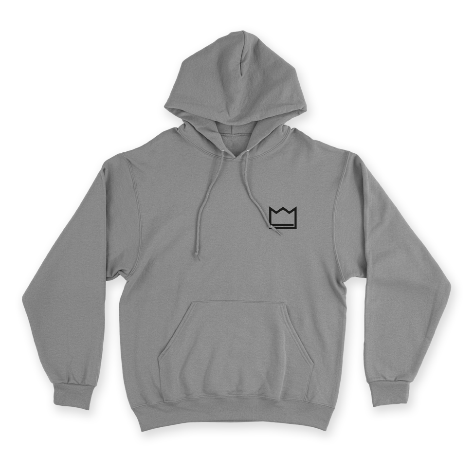 Blusa Moletom Canguru Ele Rei - Logo Pequeno