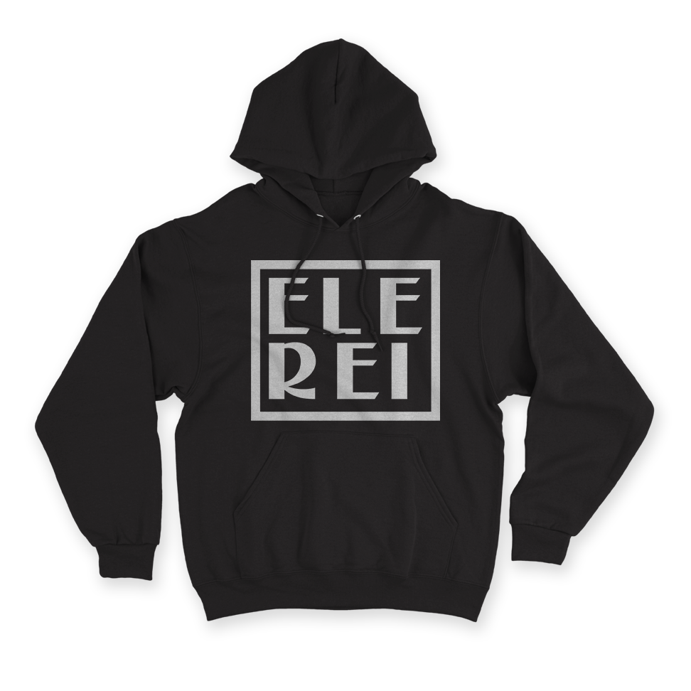 Blusa Moletom Canguru Ele Rei - Escrita Grande