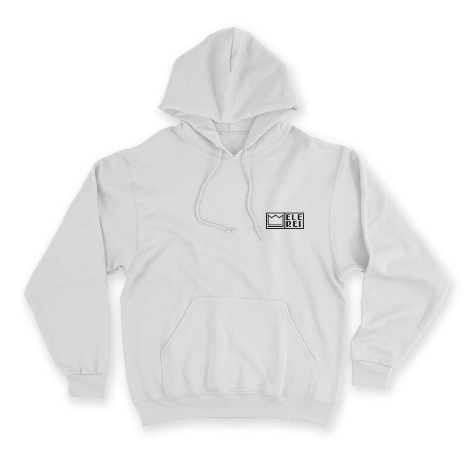 Blusa Moletom Canguru Ele Rei - Logo Escrita Horizontal Pequeno