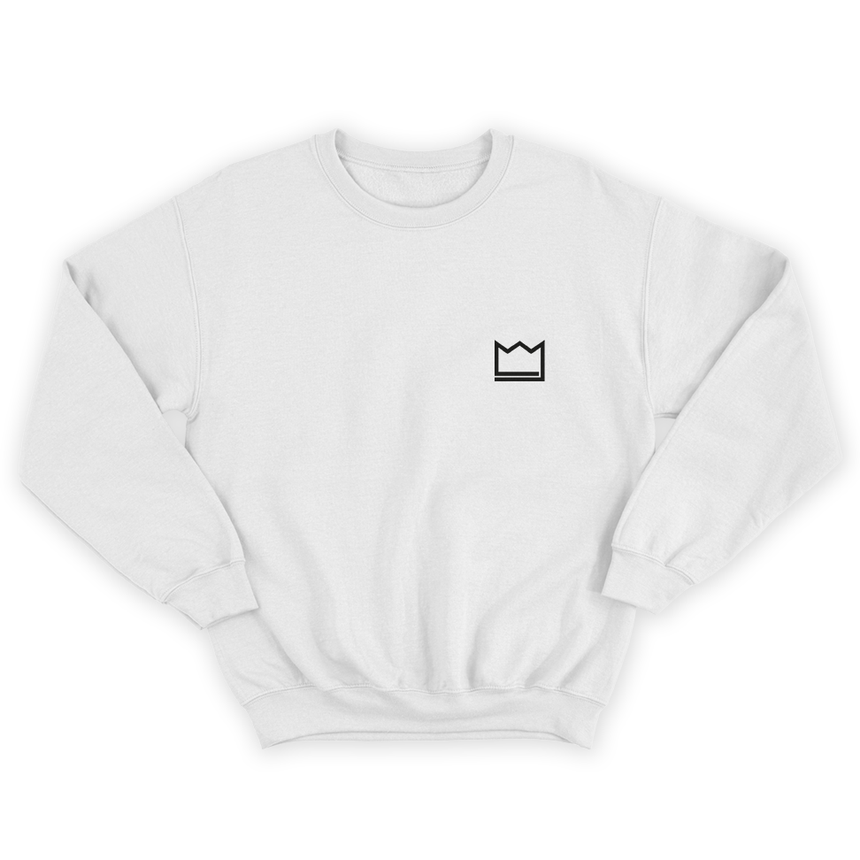Blusa Moletom Fechado Ele Rei - Logo Pequeno