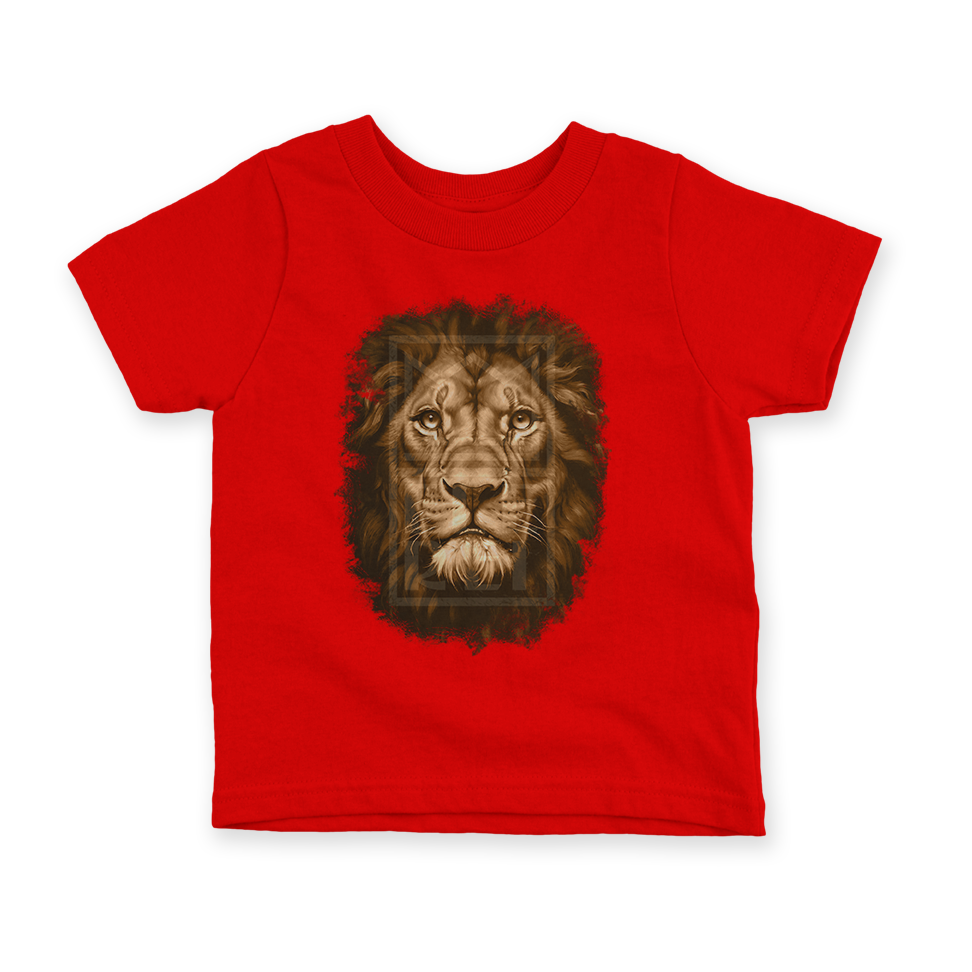 Camiseta Infantil Ele Rei – Leão – Dourado Nº1 - Imagem 5
