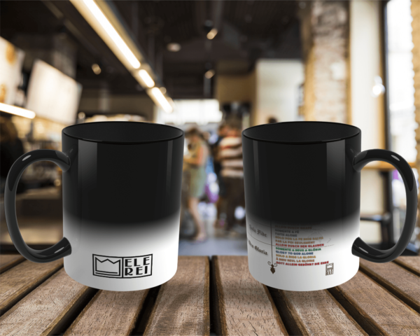 Caneca Mágica de Porcelana Ele Rei – 5 Solas – Mundo - Imagem 3