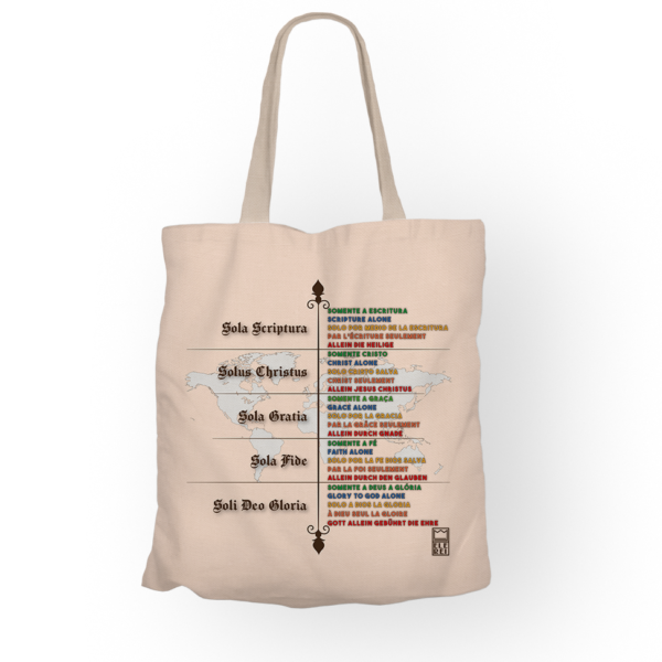 Ecobag Ele Rei – 5 Solas – Mundo