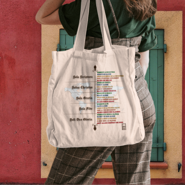 Ecobag Ele Rei – 5 Solas – Mundo - Imagem 3