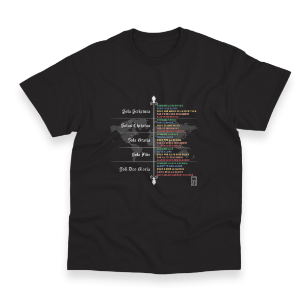 Camiseta Masculina Ele Rei - 5 Solas – Mundo