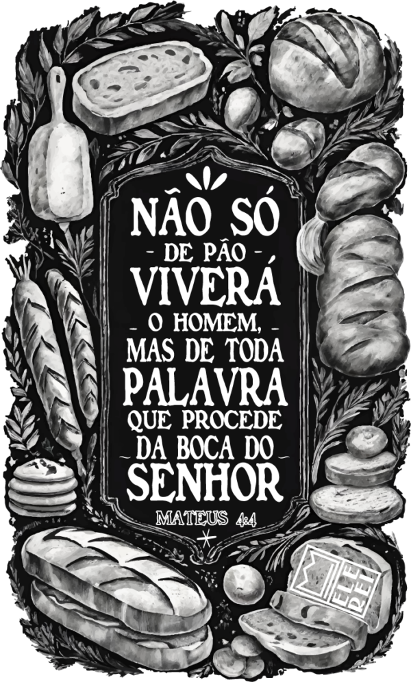 Camiseta Feminina Ele Rei – Mateus 4:4 - Nº1 - Imagem 10