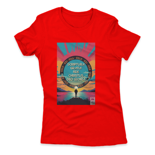 Camiseta Feminina Ele Rei – 5 Solas – Paisagem - Imagem 3