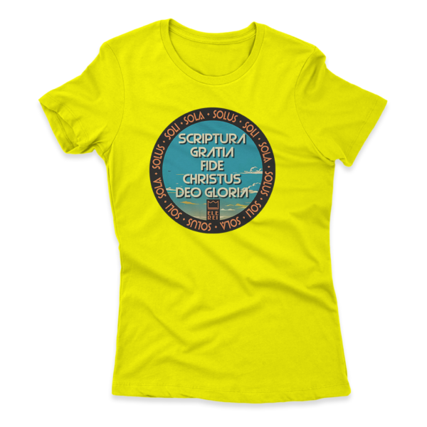 Camiseta Feminina Ele Rei – 5 Solas – Paisagem Céu - Imagem 3