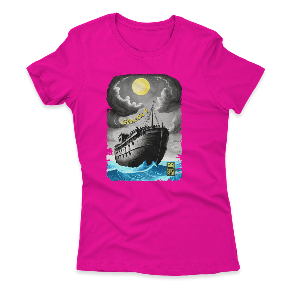 Camiseta Feminina Ele Rei – Gênesis 6 – Nº1