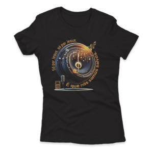 Camiseta Feminina Ele Rei – Só Por Jesus