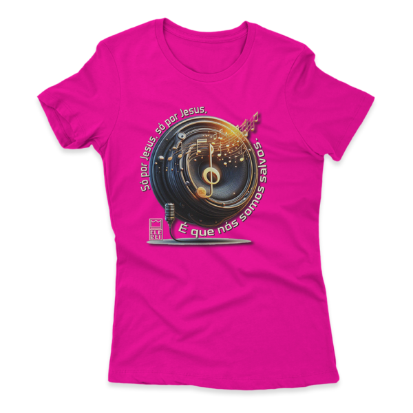 Camiseta Feminina Ele Rei – Só Por Jesus - Imagem 6