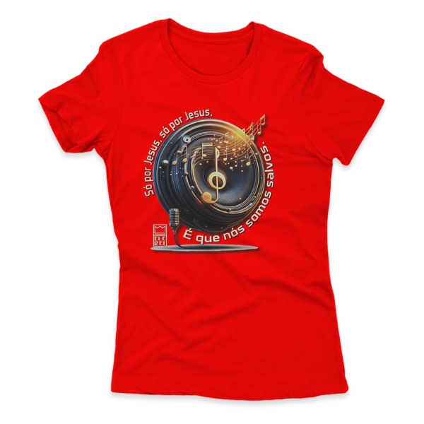 Camiseta Feminina Ele Rei – Só Por Jesus - Imagem 5