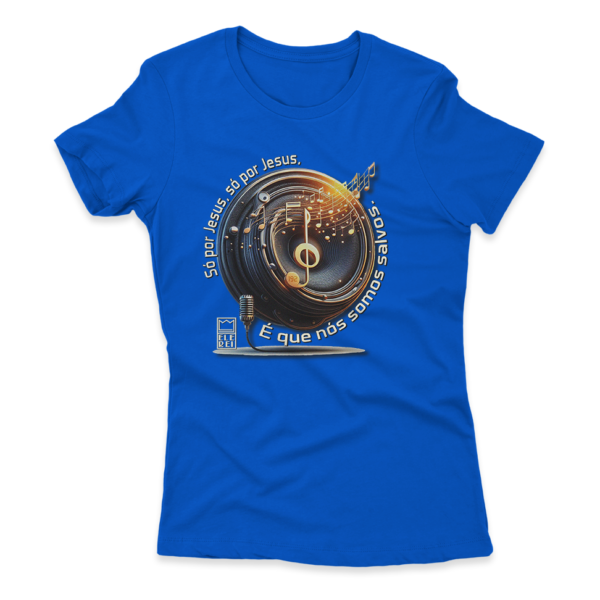 Camiseta Feminina Ele Rei – Só Por Jesus - Imagem 2