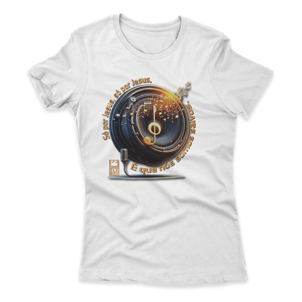 Camiseta Feminina Ele Rei – Só Por Jesus - Imagem 9