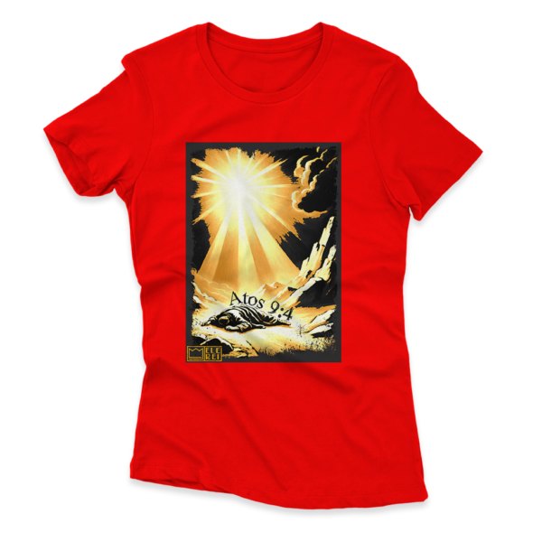 Camiseta Feminina Ele Rei – Atos 9:4 – Nº1 - Imagem 4