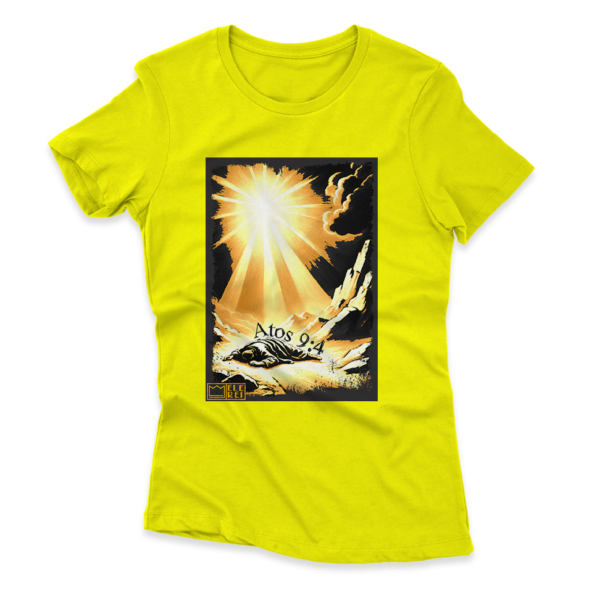 Camiseta Feminina Ele Rei – Atos 9:4 – Nº1 - Imagem 3