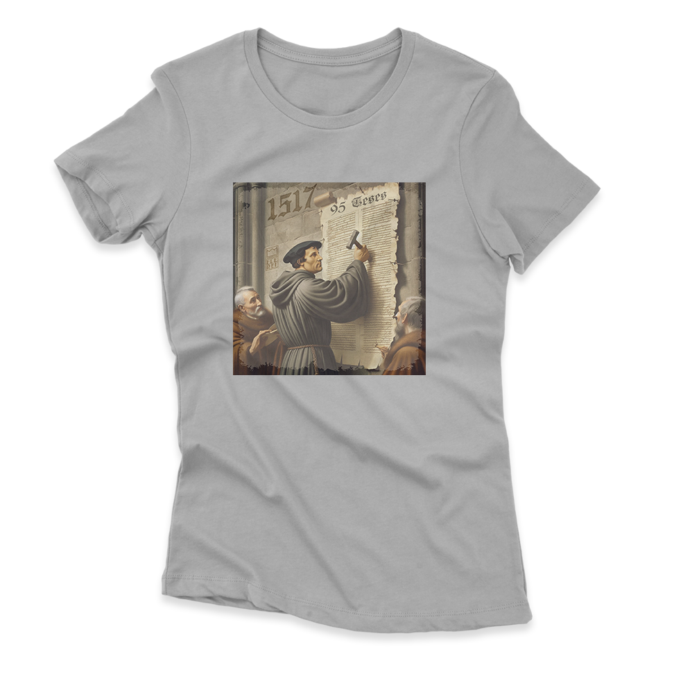 Camiseta Feminina Ele Rei – 95 Teses