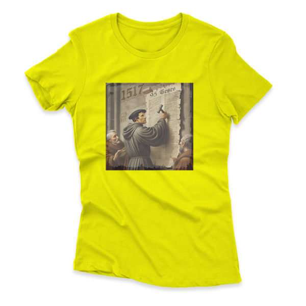 Camiseta Feminina Ele Rei – 95 Teses - Imagem 2