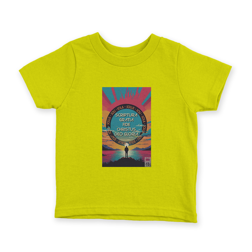 Camiseta Infantil Ele Rei – 5 Solas – Paisagem