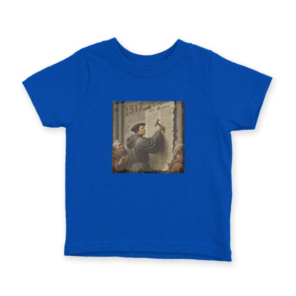 Camiseta Infantil Ele Rei – 95 Teses