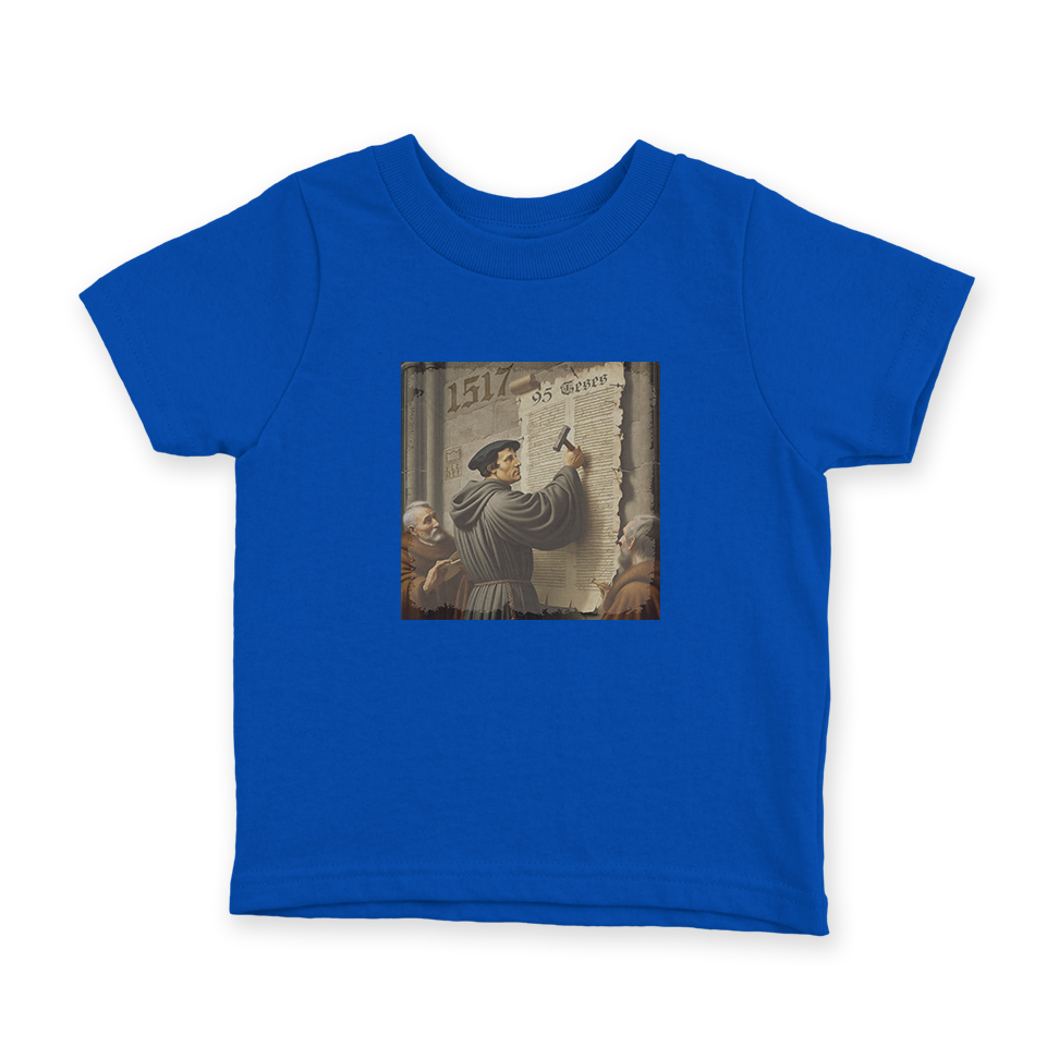 Camiseta Infantil Ele Rei – 95 Teses
