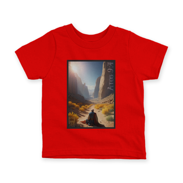 Camiseta Infantil Ele Rei – Atos 9:4 – Nº2 - Imagem 4