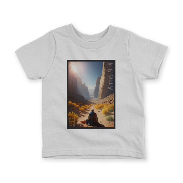 Camiseta Infantil Ele Rei – Atos 9:4 – Nº2 - Imagem 2