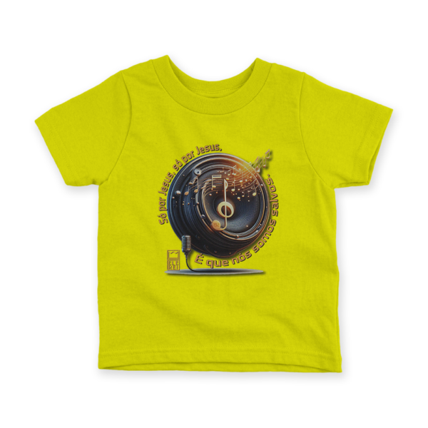 Camiseta Infantil Ele Rei – Só Por Jesus - Imagem 3