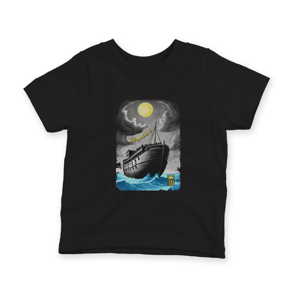Camiseta Infantil Ele Rei – Gênesis 6 – Nº1 - Imagem 3