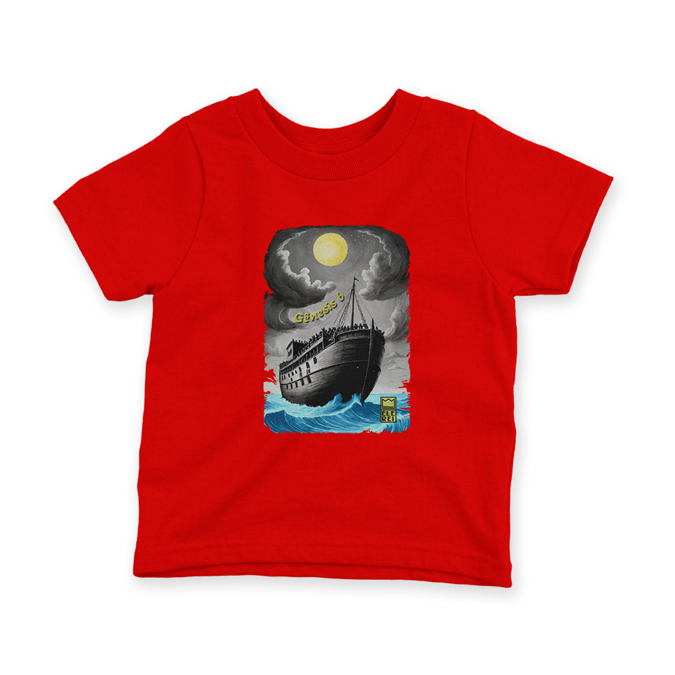 Camiseta Infantil Ele Rei – Gênesis 6 – Nº1 - Imagem 2