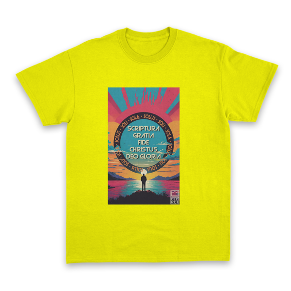 Camiseta Masculina Ele Rei – 5 Solas – Paisagem - Imagem 3