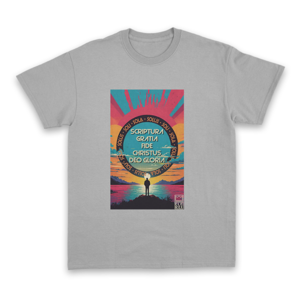 Camiseta Masculina Ele Rei – 5 Solas – Paisagem - Imagem 9