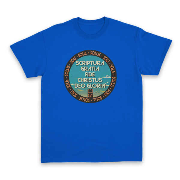 Camiseta Masculina Ele Rei – 5 Solas – Paisagem Céu - Imagem 12