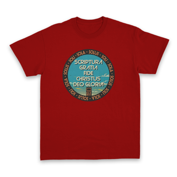 Camiseta Masculina Ele Rei – 5 Solas – Paisagem Céu - Imagem 5