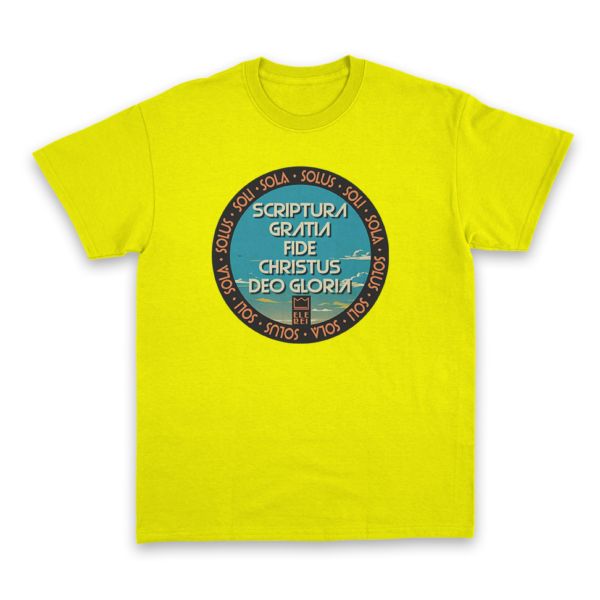 Camiseta Masculina Ele Rei – 5 Solas – Paisagem Céu - Imagem 4