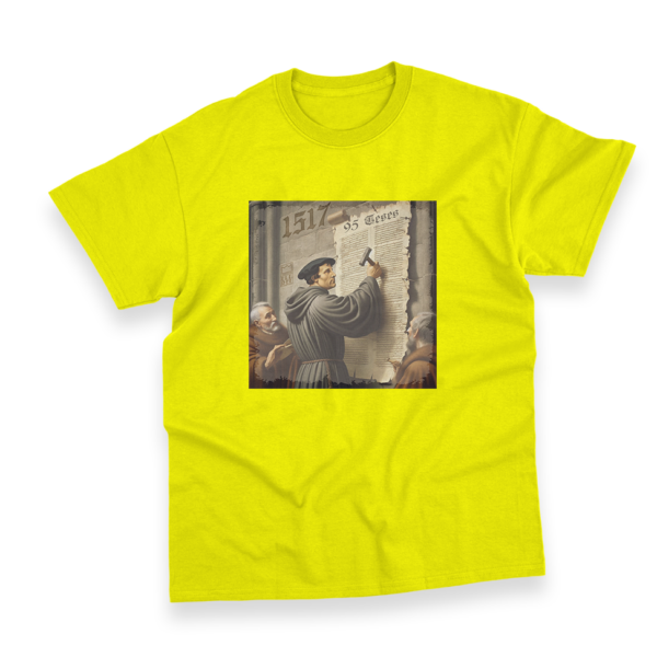 Camiseta Masculina Ele Rei – 95 Teses - Imagem 2