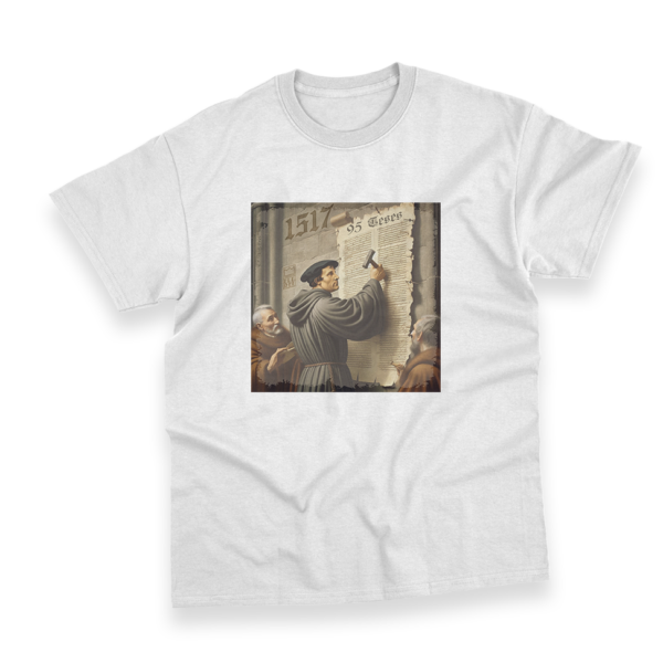 Camiseta Masculina Ele Rei – 95 Teses - Imagem 10