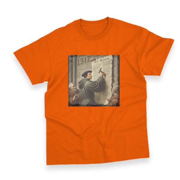 Camiseta Masculina Ele Rei – 95 Teses - Imagem 8