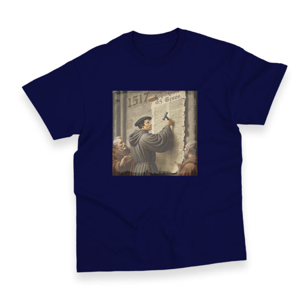 Camiseta Masculina Ele Rei – 95 Teses - Imagem 12