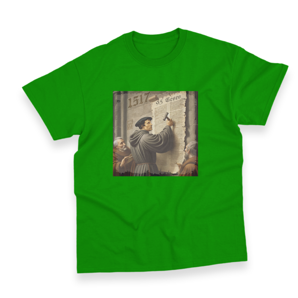 Camiseta Masculina Ele Rei – 95 Teses - Imagem 5