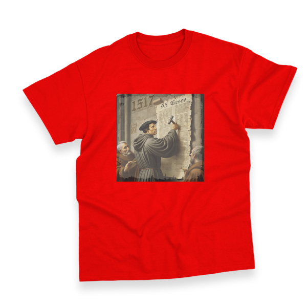 Camiseta Masculina Ele Rei – 95 Teses - Imagem 4